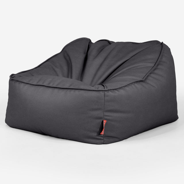 Der Slouchy Sitzsack Sessel Ersatz Bezug - Veganes Leder 01