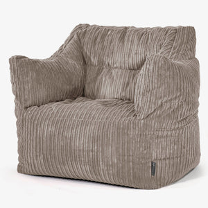 Victor Sitzsack Sessel - Cord Beigegrau