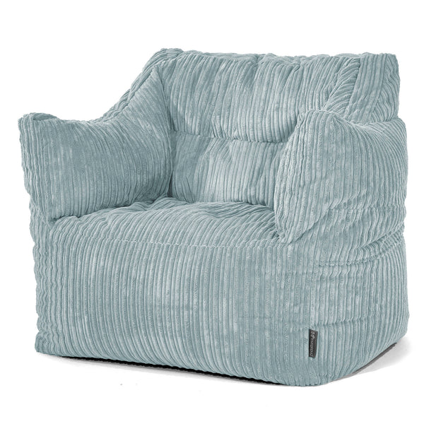 Victor Sitzsack Sessel - Cord Mintgrün 01