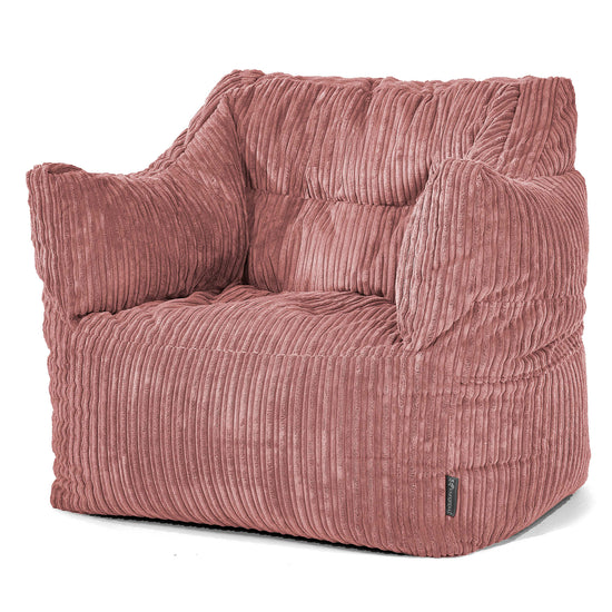 Victor Sitzsack Sessel - Cord Pfirsich 01