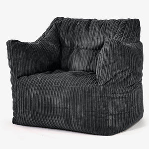 Victor Sitzsack Sessel - Cord Schwarz