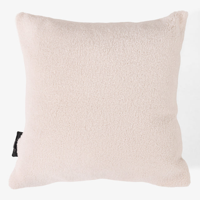Wärmekissen 45 x 45cm - Sherpa Crème 01