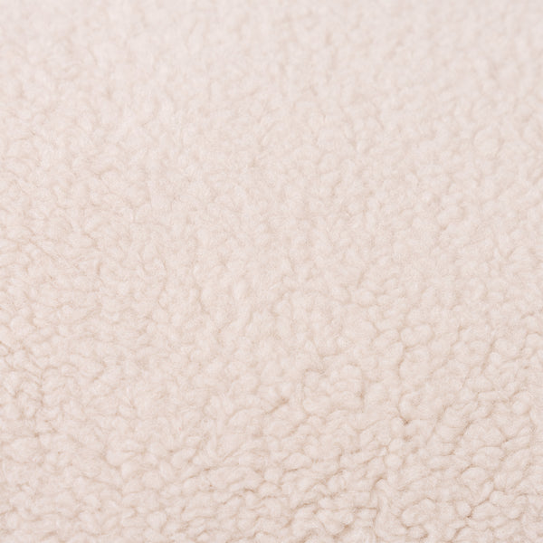 Wärmekissen 45 x 45cm - Sherpa Creme Fabric Close-up Image