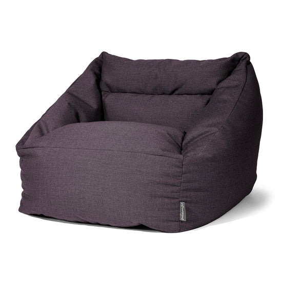 Maya Sitzsack Stuhl - Sunbrella Marineblau 01