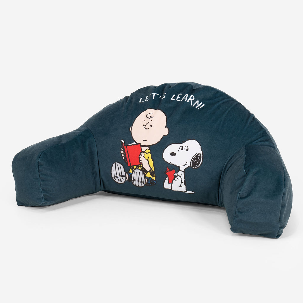 Snoopy Lesekissen mit Rückenstütze für Kinder - Lasst uns lernen  01