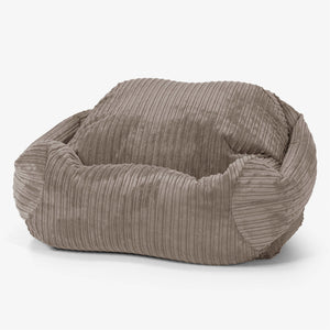 Sabine Sitzsack Sessel - Cord Beigegrau
