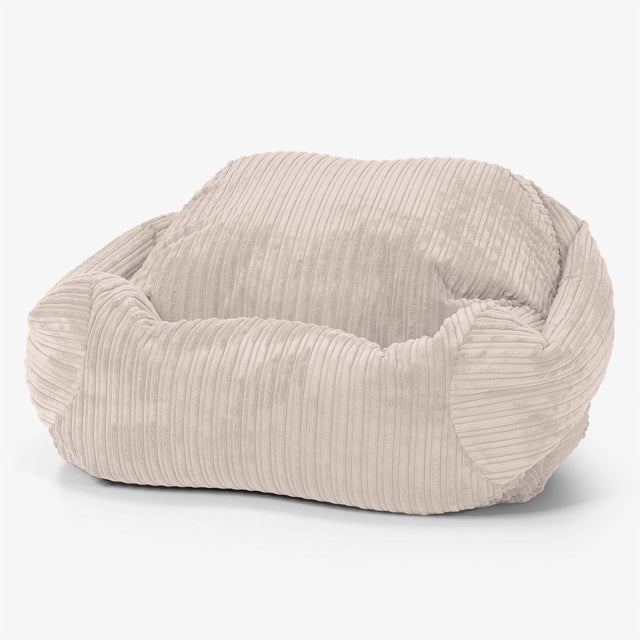Sabine Sitzsack Sessel - Cord Elfenbein 01