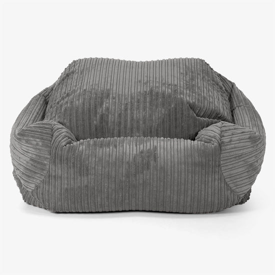 Sabine Sitzsack Sessel - Cord Graphitgrau 02
