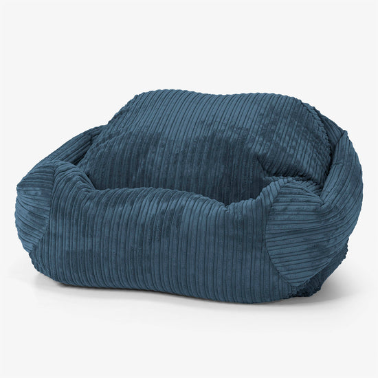 Sabine Sitzsack Sessel - Cord Marineblau 01