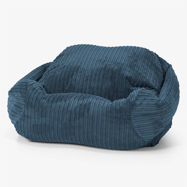 Sabine Sitzsack Sessel - Cord Marineblau 01