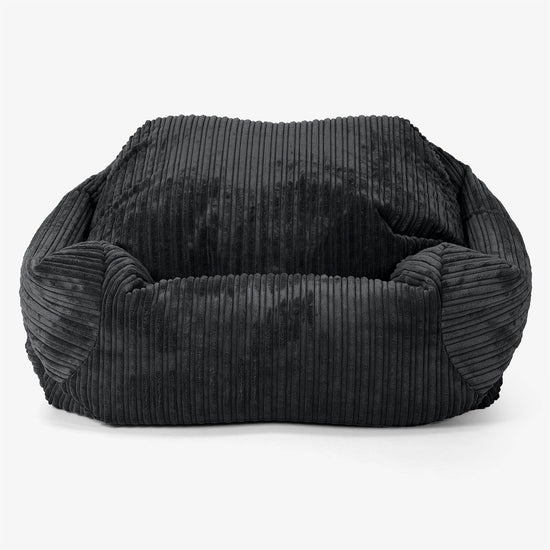Sabine Sitzsack Sessel - Cord Schwarz 02