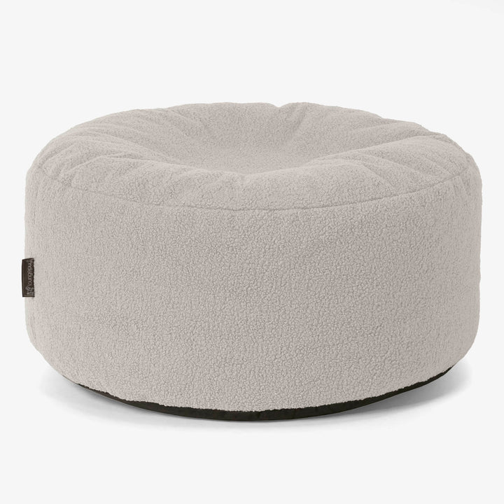 Sitzhocker Pouf - Bouclé Elfenbein 01
