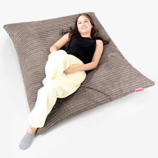 Sitzsack XXL - Cord Graphitgrau 02