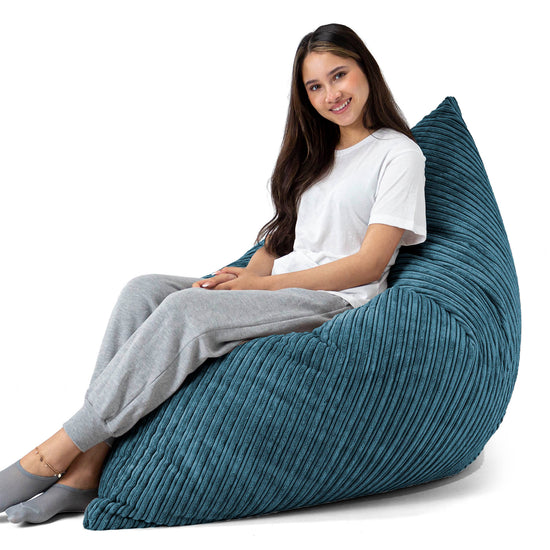 Sitzsack XXL - Cord Marineblau 03