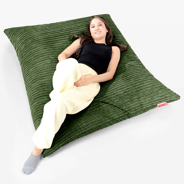 Sitzsack XXL - Cord Nadelwaldgrün 02