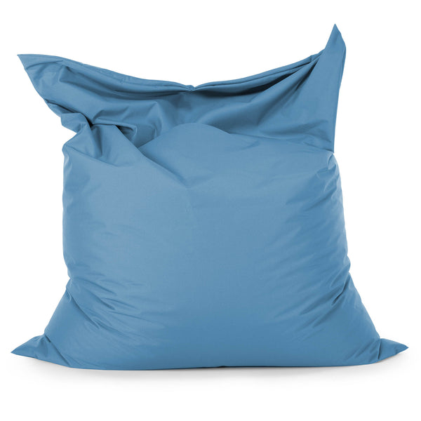 Sitzsack XXL - Pflegeleicht für Draußen Türkisblau 01