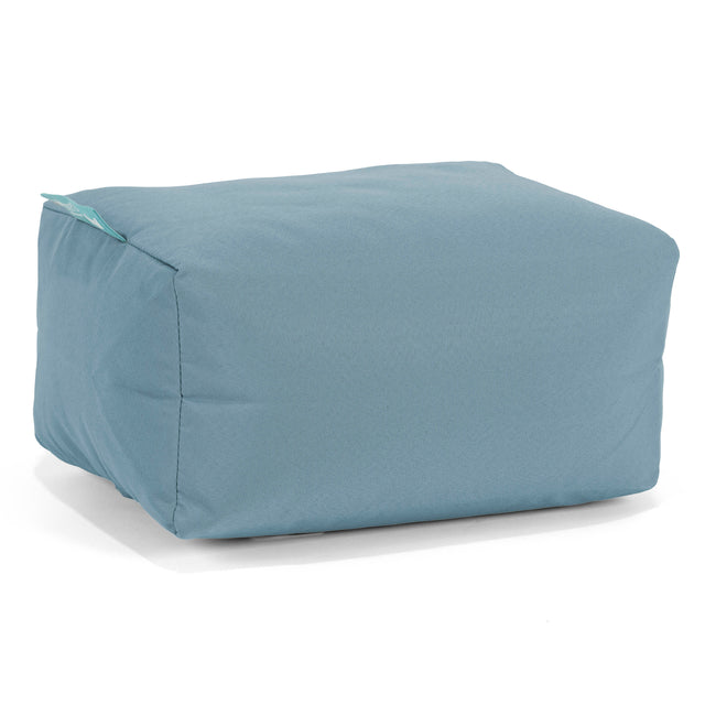 SoleiStorm™ Ultra 2000 h+ Kleiner Fußhocker - Olefin Baby Blau 01