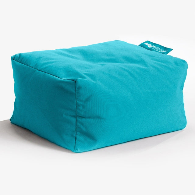 Big Bertha Original, SoleiStorm™ Ultra 2000 h+ Fußhocker Pouf, Olefin Aqua