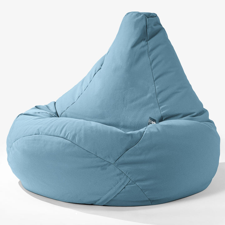 Big Bertha Original, SoleiStorm™ Ultra 2000 h+ Gaming Sitzsack Sessel, Olefin Baby Blau