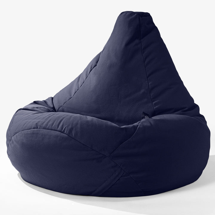 Big Bertha Original, SoleiStorm™ Ultra 2000 h+ Gaming Sitzsack Sessel, Olefin Marineblau