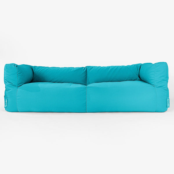Big Bertha Original, SoleiStorm™ Ultra 2000 h+ Sitzsacksofa, Schlafsofa, Olefin Aqua