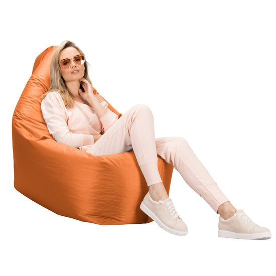 Big Bertha Original, Riesen Sitzsack XXL Outdoor, Sitzkissen, Hellorange