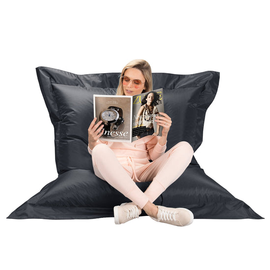 Sitzsack XXL Outdoor - SmartCanvas™ Platingrau 01
