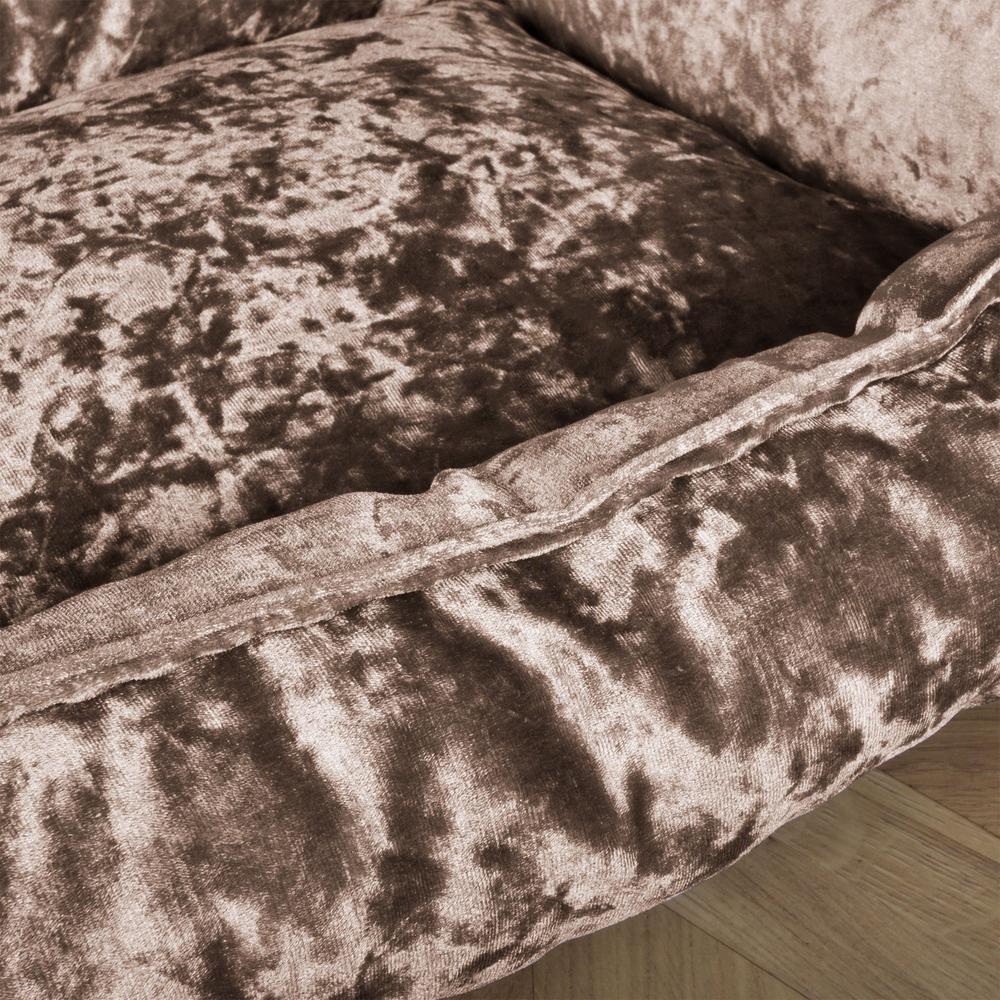 "Die Matratze Von Mighty-Bark" - Orthopädische Hundekissen, Hundebett, Klein - XXL - Glanz Trüffel
