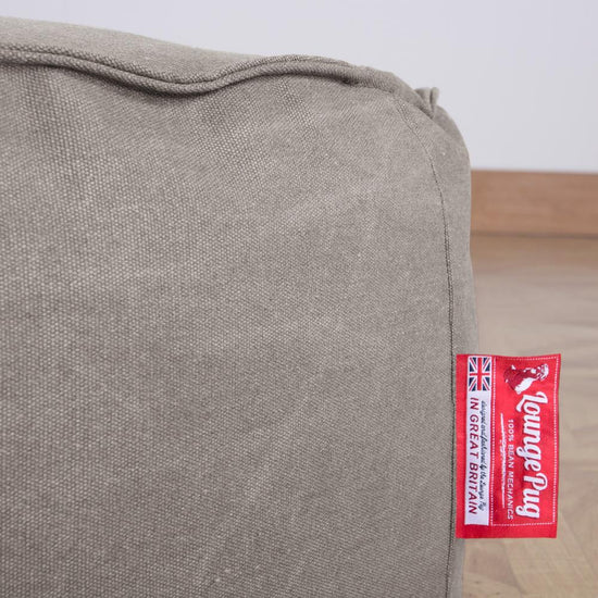 Klein Kindersessel Sitzsack 1-3 jahren - Stonewashed-stoff Pewter 04