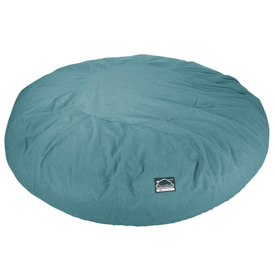 Lounge Pug, CloudSac 5000 XXXXXL, Gigantischer Memory-Schaum Sitzsacksofa, Schlafsofa, Interalli Wolle Aqua
