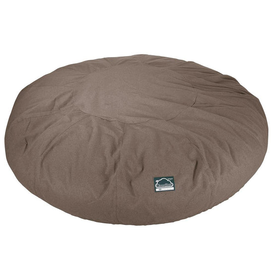 Lounge Pug, CloudSac 5000 XXXXXL, Gigantischer Memory-Schaum Sitzsacksofa, Schlafsofa, Interalli Wolle Biscuit