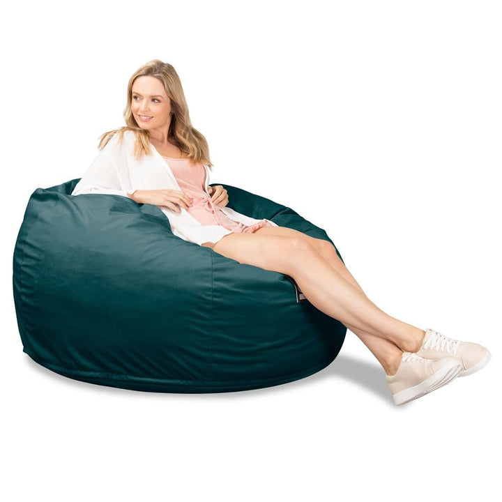 Lounge Pug, CloudSac 510 XL, XL Memory-Schaum Sitzsack, Samt Türkis