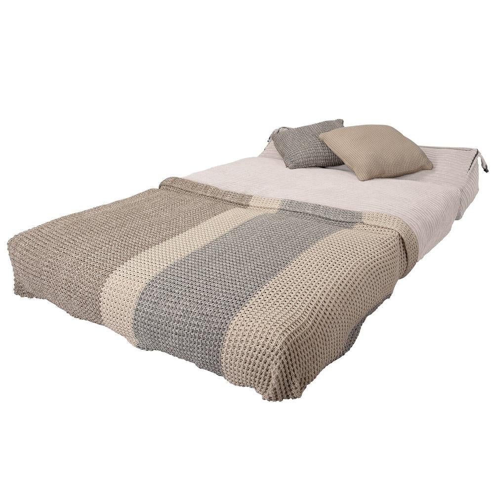 Lounge Pug, Avery, Futon Sofabett, Doppelte, Cord Elfenbein