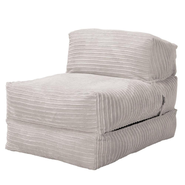 Lounge Pug, Avery, Futon Sofabett, Einzelne, Cord Elfenbein