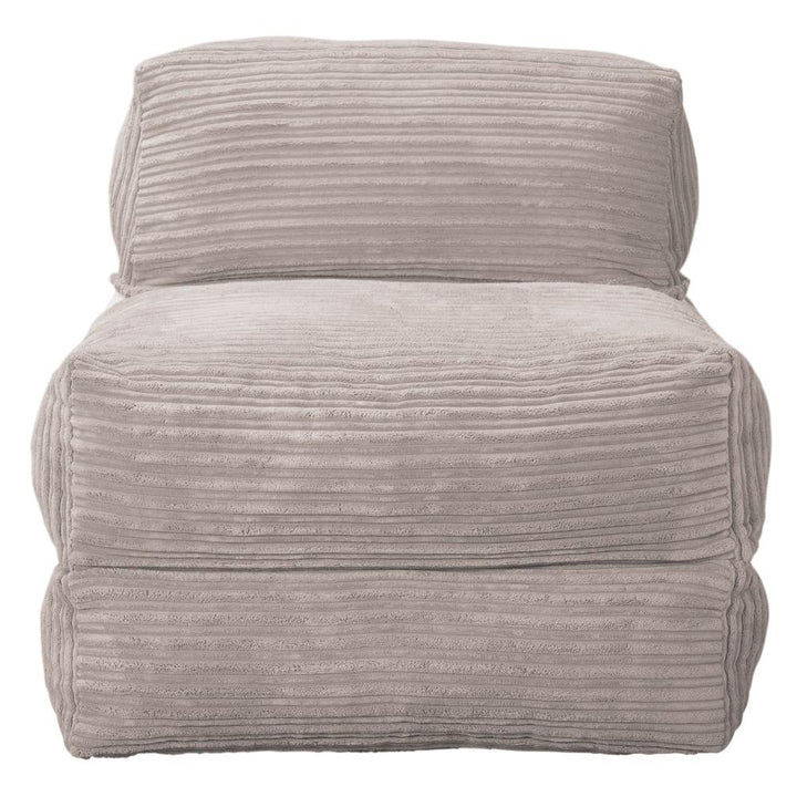 Lounge Pug, Avery, Futon Sofabett, Einzelne, Cord Elfenbein