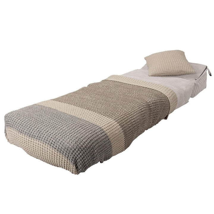 Lounge Pug, Avery, Futon Sofabett, Einzelne, Cord Elfenbein