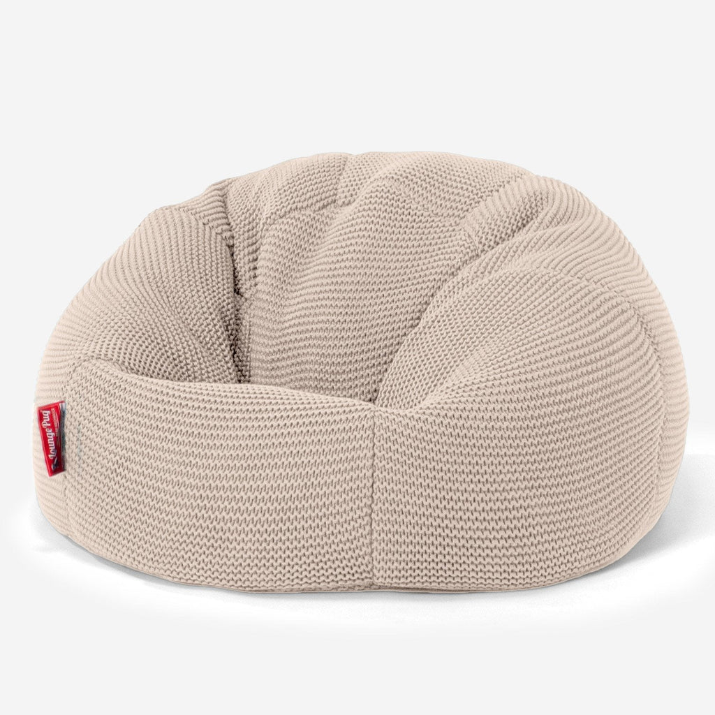 Klassicher Kindersessel Sitzsack 1-5 jahren - 100% Baumwoll Ellos Creme 01