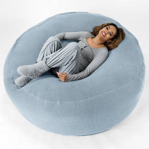 Mega-Mammoth Sofa Sitzsack XXL - Ellos Grobgestrickt Misty Blau