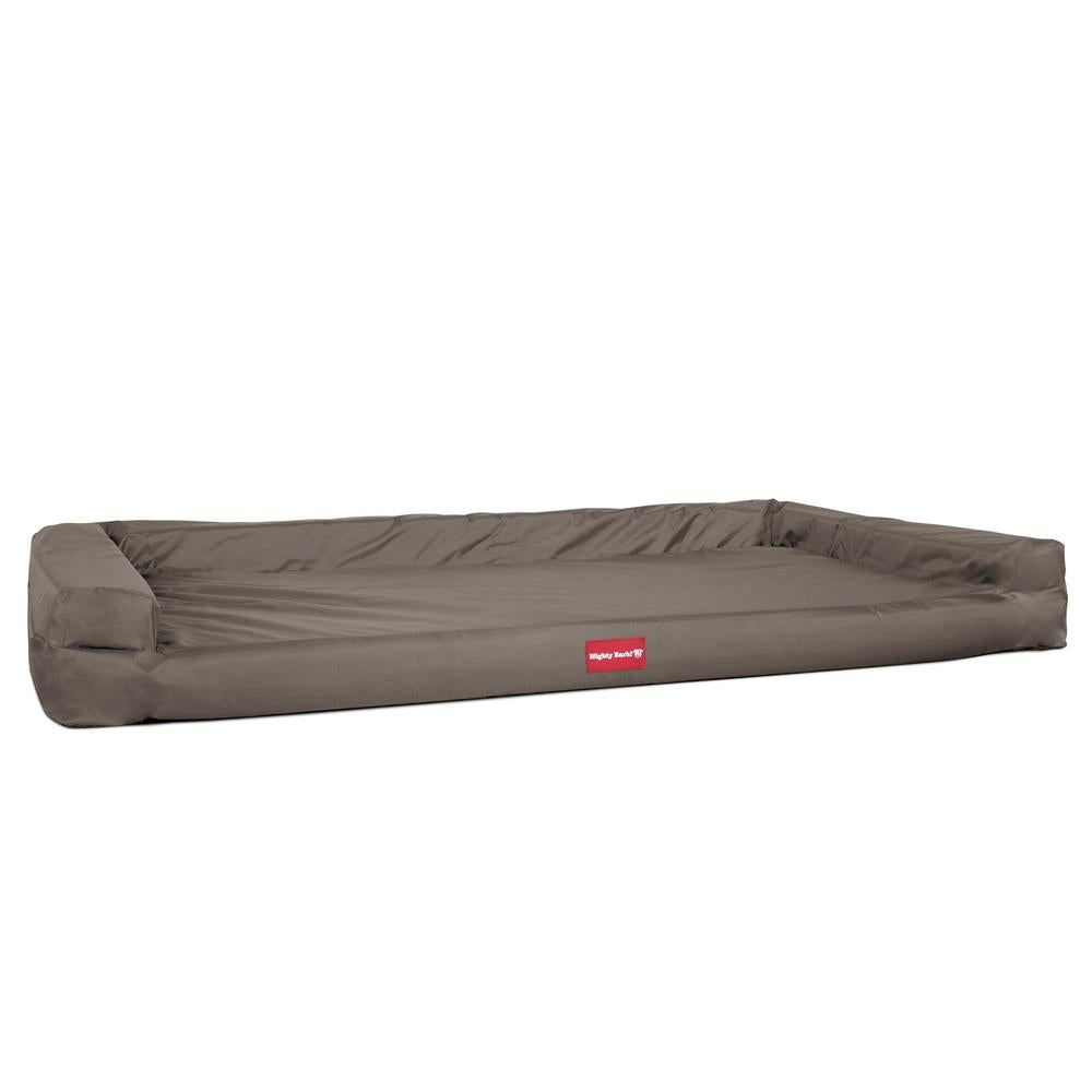 "Die Hundecouch Von Mighty-Bark" Orthopädische Hundesofa, Hundecouch, Klein - XXL - Wasserfest Grau