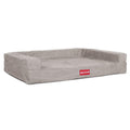 Stonewashed-stoff Grau