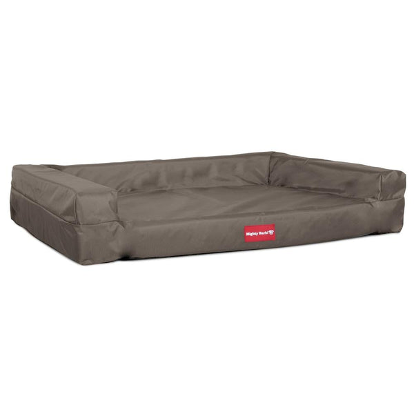 "Die Hundecouch Von Mighty-Bark" Orthopädische Hundesofa, Hundecouch, Klein - XXL - Wasserfest Grau