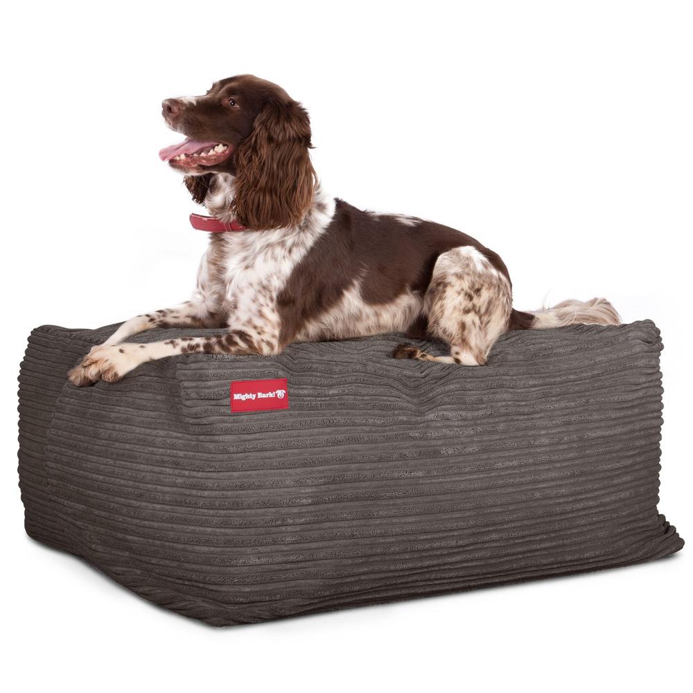 MB Crash Pad Dog Bed - Cord Graphite - Large