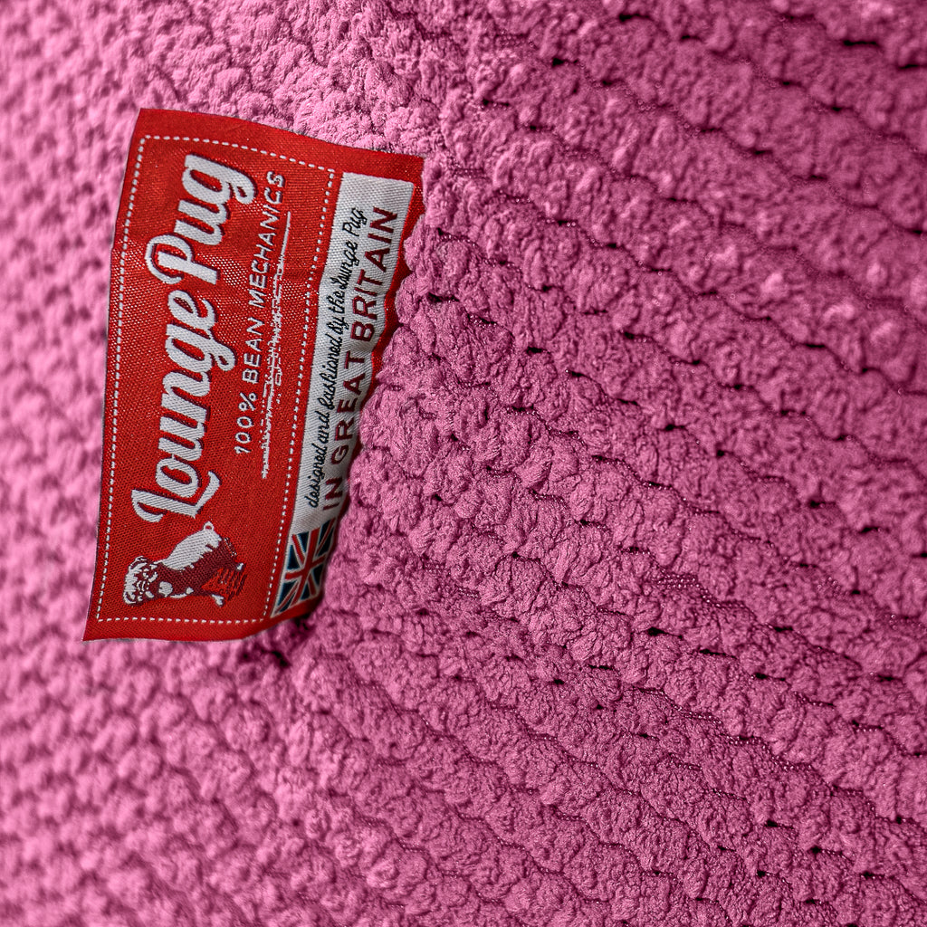 Riesen Sitzsack Lounge Sessel - Pom-Pom Pink 03