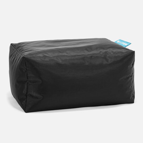 SmartCanvas™ Fußhocker Pouf - Schwarz 01