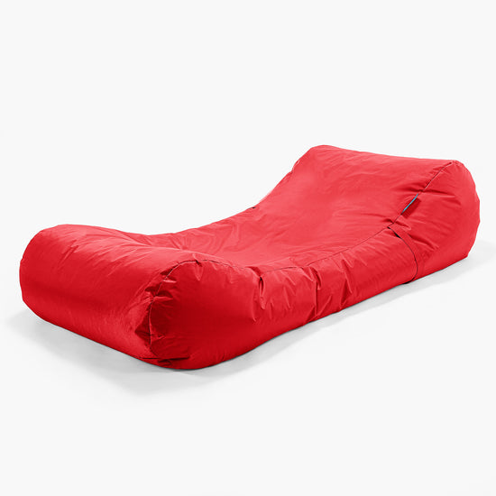 SmartCanvas™ Gartenliege Sitzsack - Rot 01