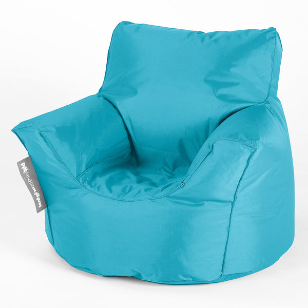 Klein Kindersessel Sitzsack 1-3 jahren - SmartCanvas™ Aqua 01