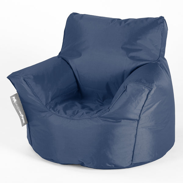 Klein Kindersessel Sitzsack 1-3 jahren - SmartCanvas™ Marineblau 01