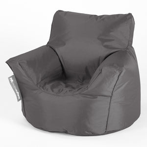 Klein Kindersessel Sitzsack 1-3 jahren - SmartCanvas™ Schiefergrau