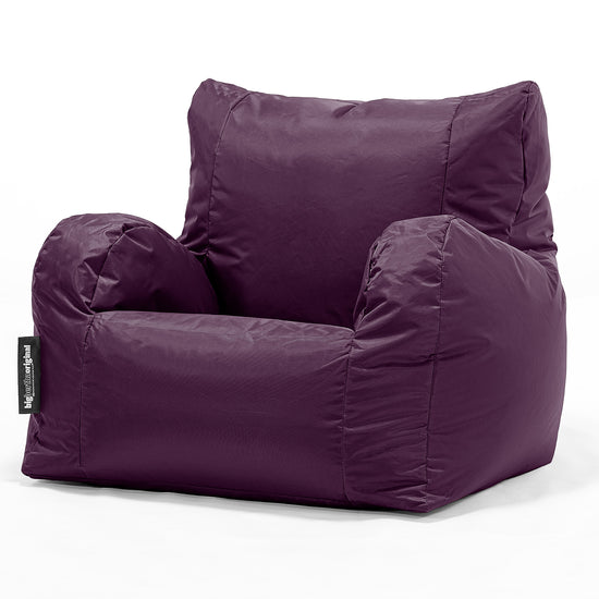 Lehnstuhl Sitzsack Outdoor - SmartCanvas™ Lila 01