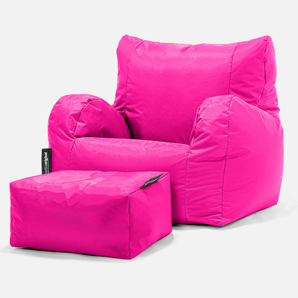 SmartCanvas™ Lehnstuhl Sitzsack Outdoor - Pink 01